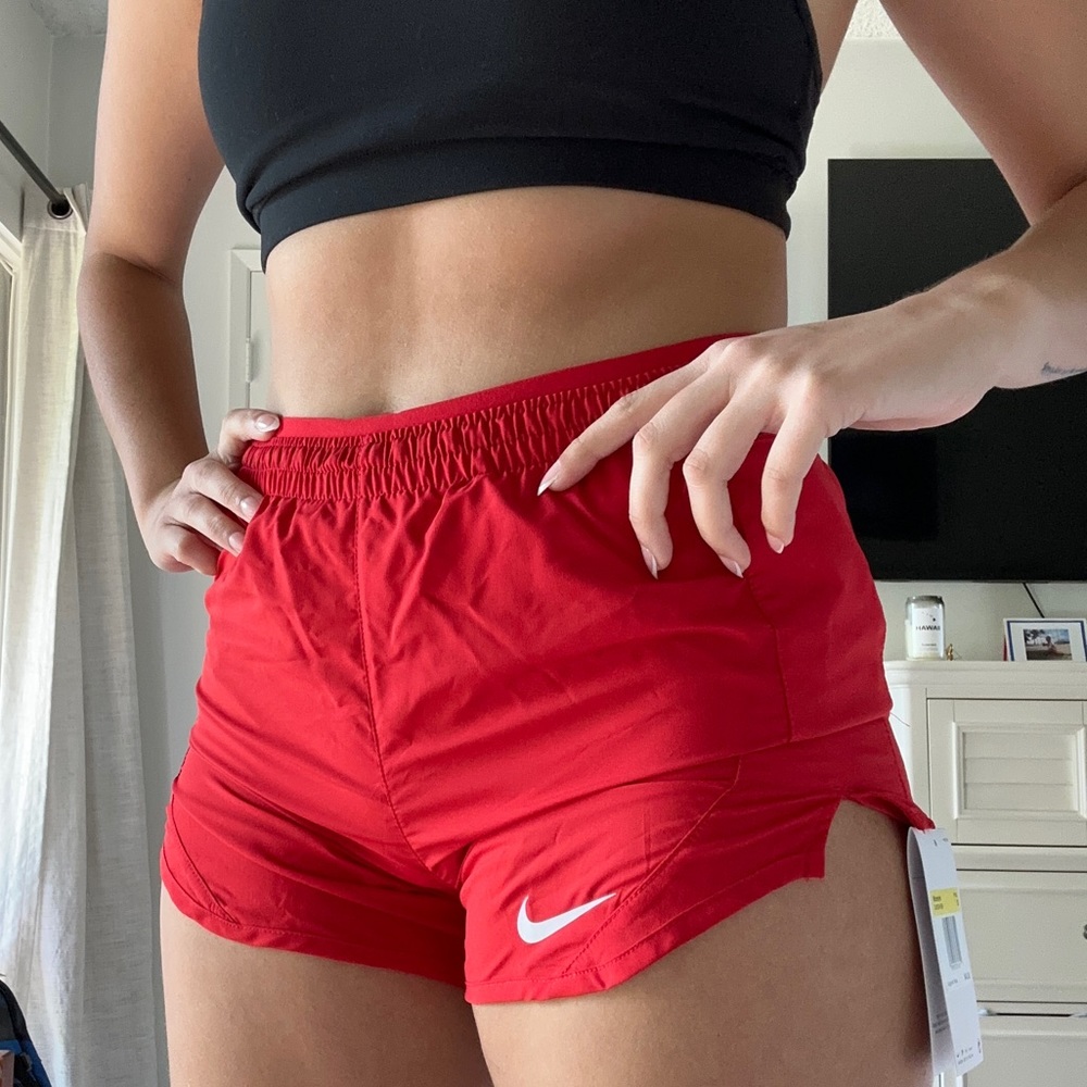 Nike Dri-Fit Red Shorts